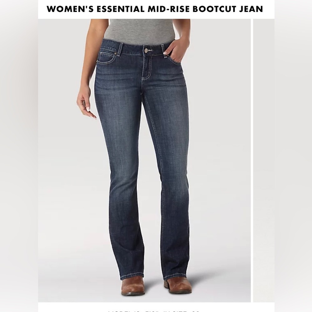 Women’s Size 30 - 36” Inseam Tall Wrangler Jeans